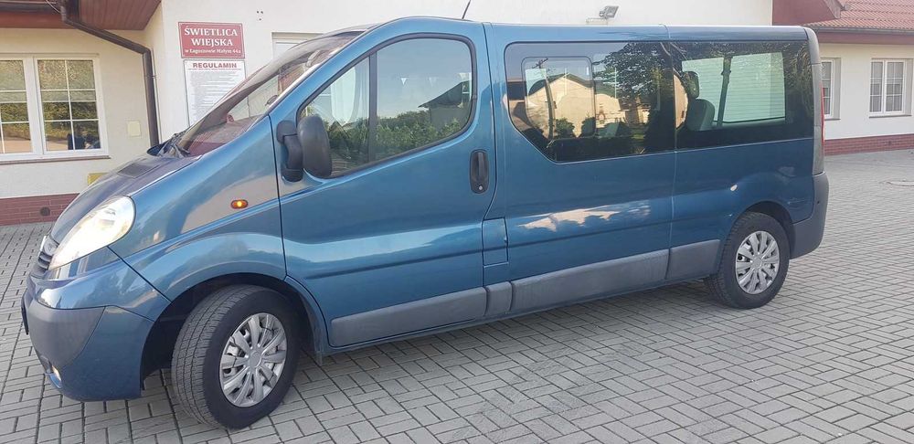 Opel Vivaro Long 9-Osobowy.2,0 CITD (115 KM) ,6-Biegowy+Hak !!!