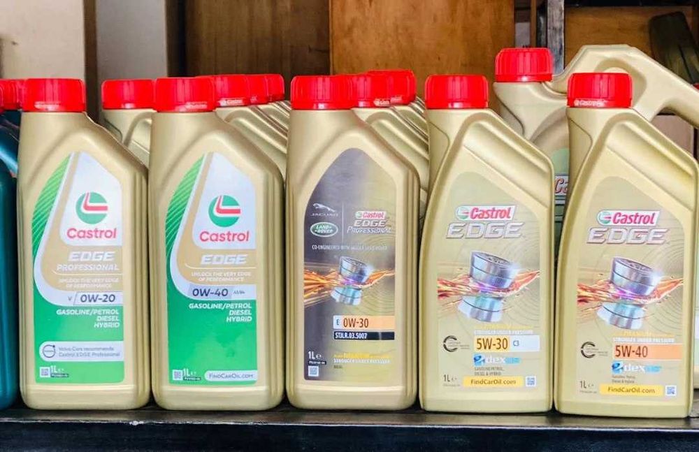 Масло моторне Castrol Magnatec, Edge та ін.