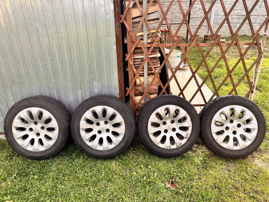 Felgi Aluminiowe 15 Citroen C3 Xsara Picasso 4x108 ET 18 + 4 opony