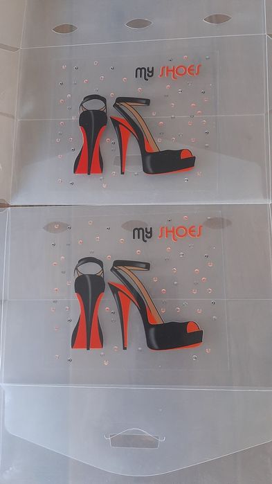 7 sztuk - Ikea organizery na buty 1 + 6