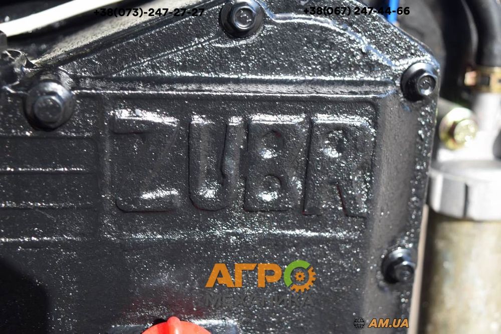 Мотоблок дизельний Зубр JR-Q78 ПЛЮС, 8 К.С., КПП 6+2