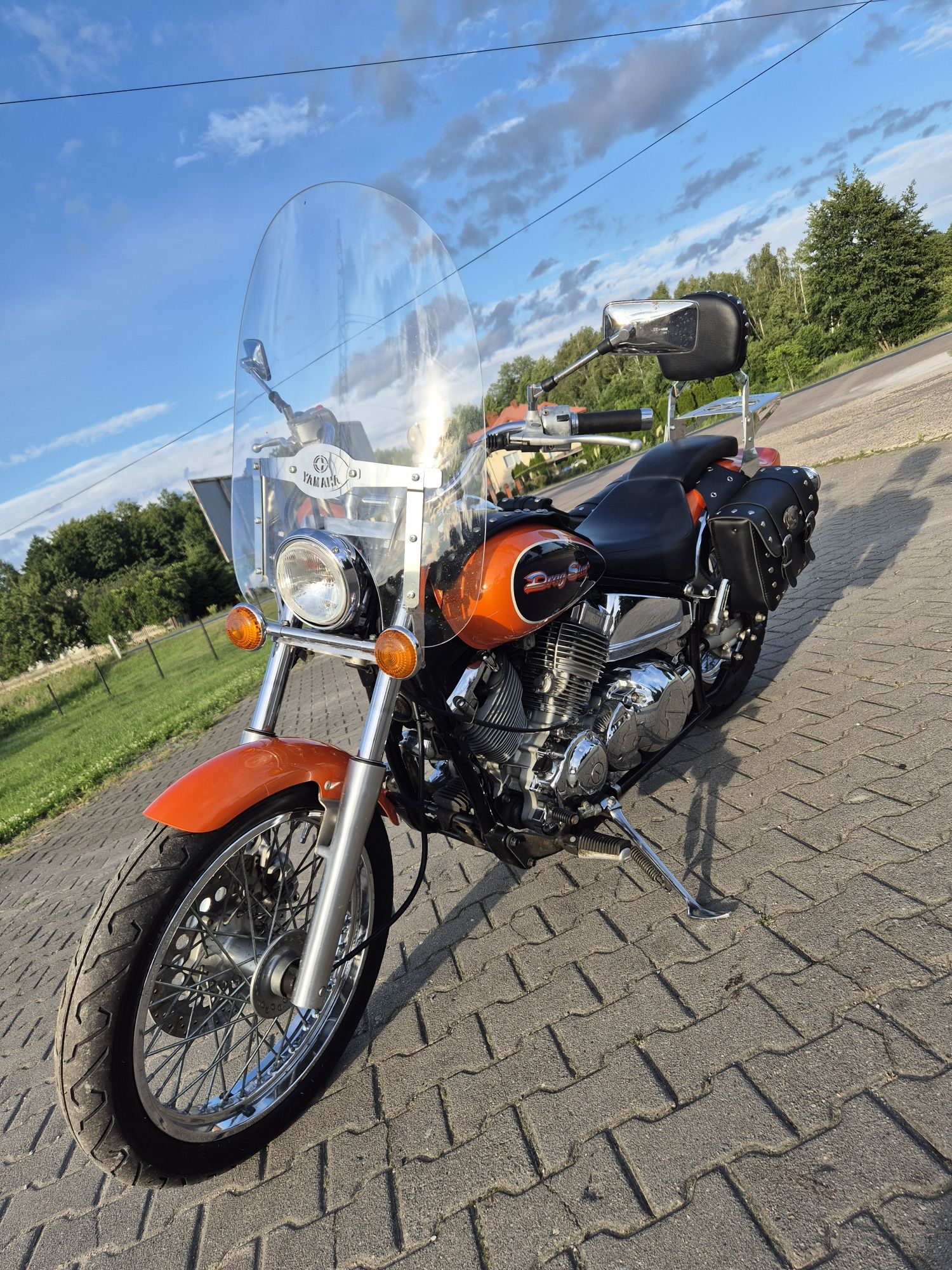 Yamaha Drag Star#xvs 650#ubrana na maxa#bardzo ładna#