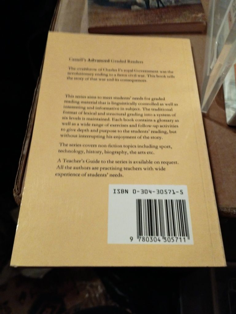 Livro escrito em inglês
