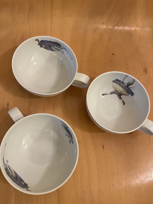 Vista alegre, Teresa Lima - Bule de chá e Xicaras