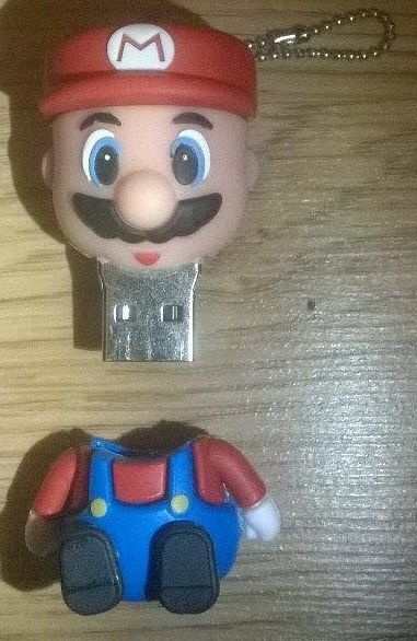 Pen Drive Super Mario 16 GB Novo