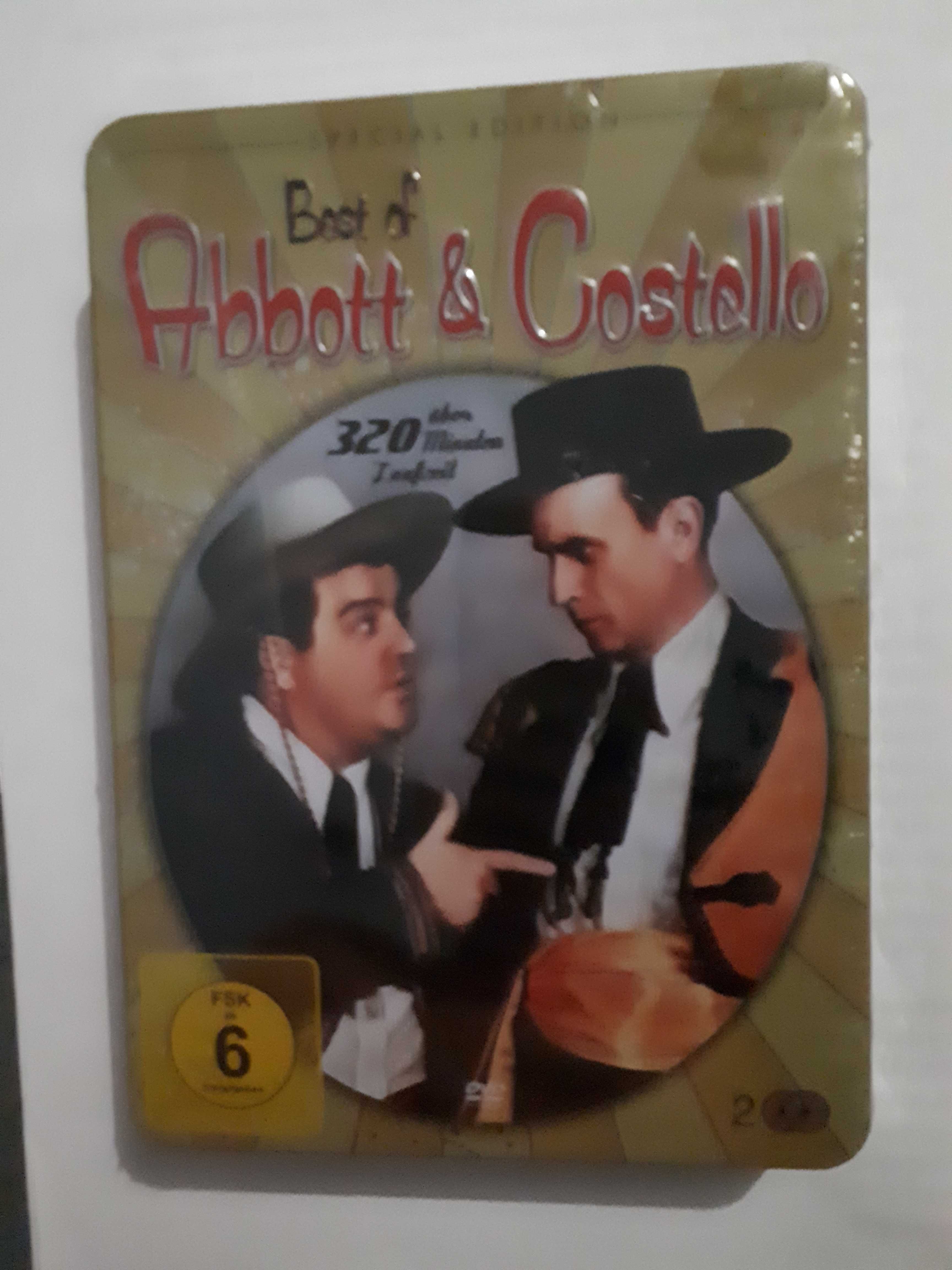 Best of Abbott  i Costello specjalna edycja. Blaszane pudełko, folia.