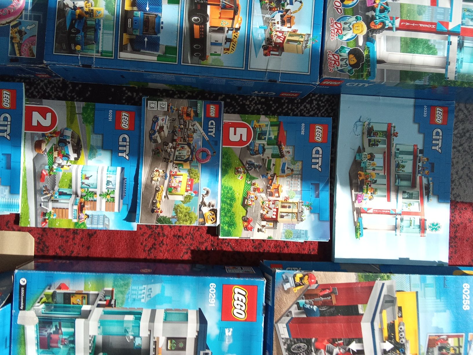 Klocki LEGO 8 dużych zestawów