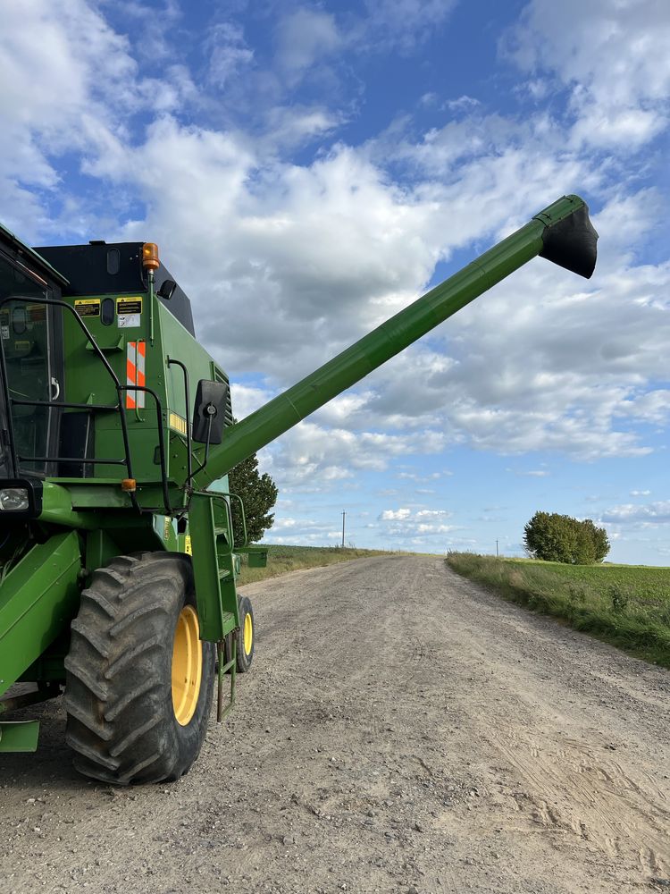 Свіжопривезений комбайн John Deere 1177 жатка шумахер