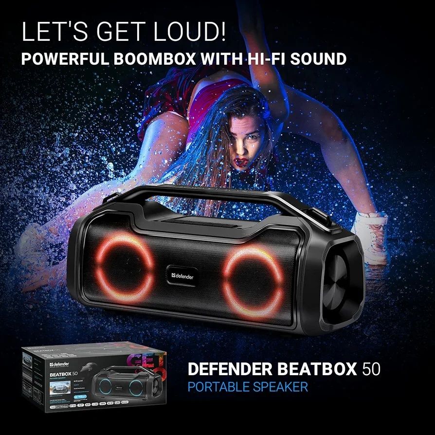 Defender głośnik Bluetooth Beatbox 50