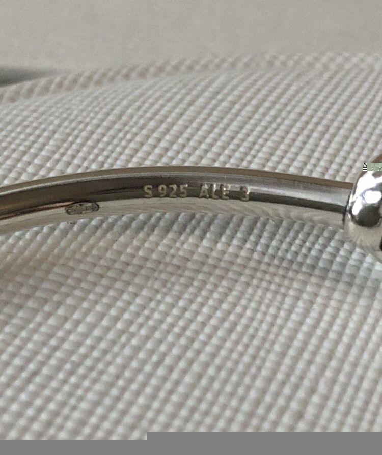 Bransoletka Open bangle Pandora logo