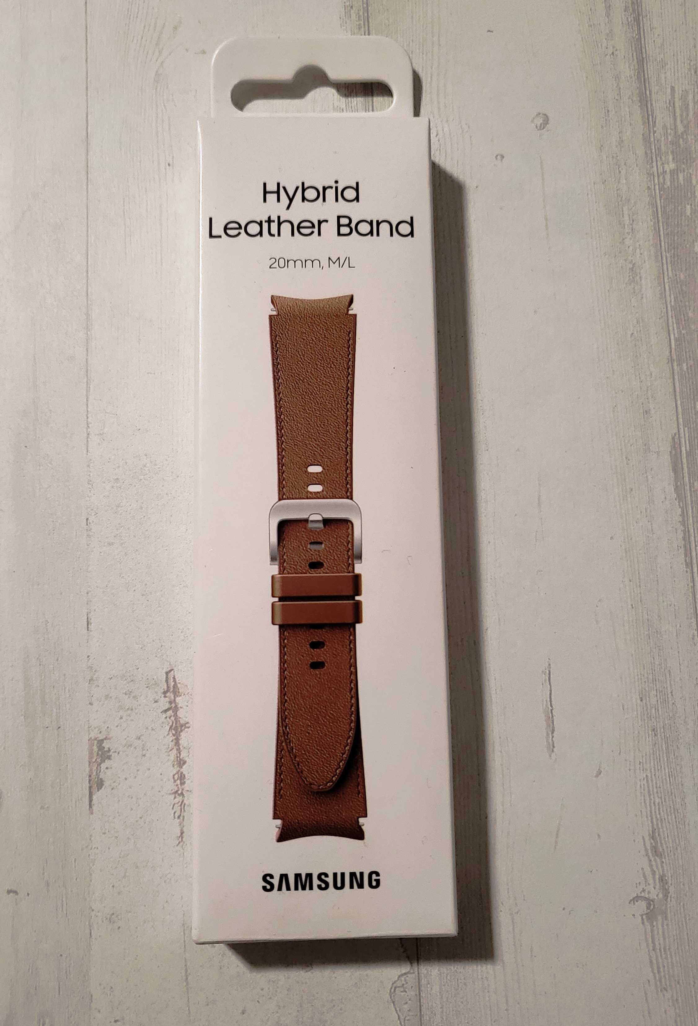 Bracelete Samsung Hybrid Leather M/L Galaxy Watch4