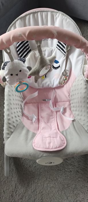 Bujaczek nukido leżaczek różowy