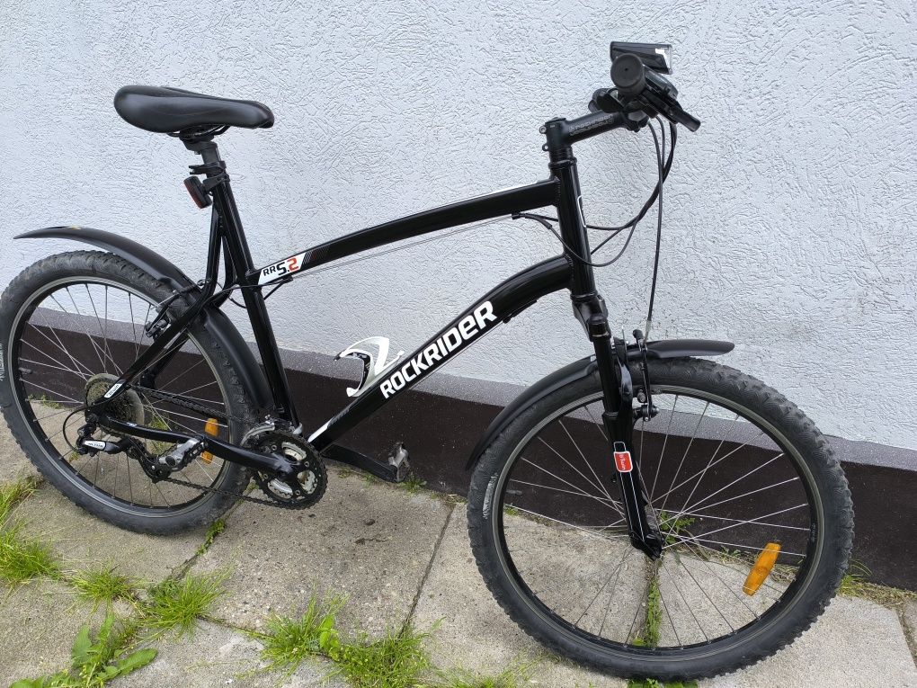 Rower 26"B TWIN ROCKRIDER Aluminium Shimano amortyzator