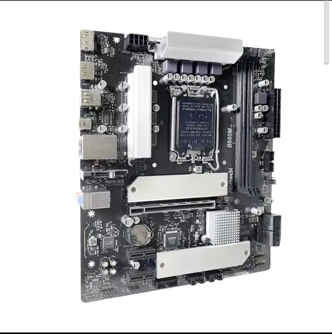 Материнська плата ASRock B660M DDR4, ASRock B760M DDR5 s1700 Нова, !