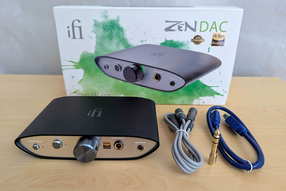 IFI ZEN DAC v2 - przetwornik i wzmacniacz słuchawkowy