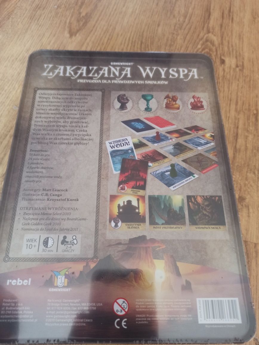 Nowa gra planszowa Rebel - Zakazana  Wyspa