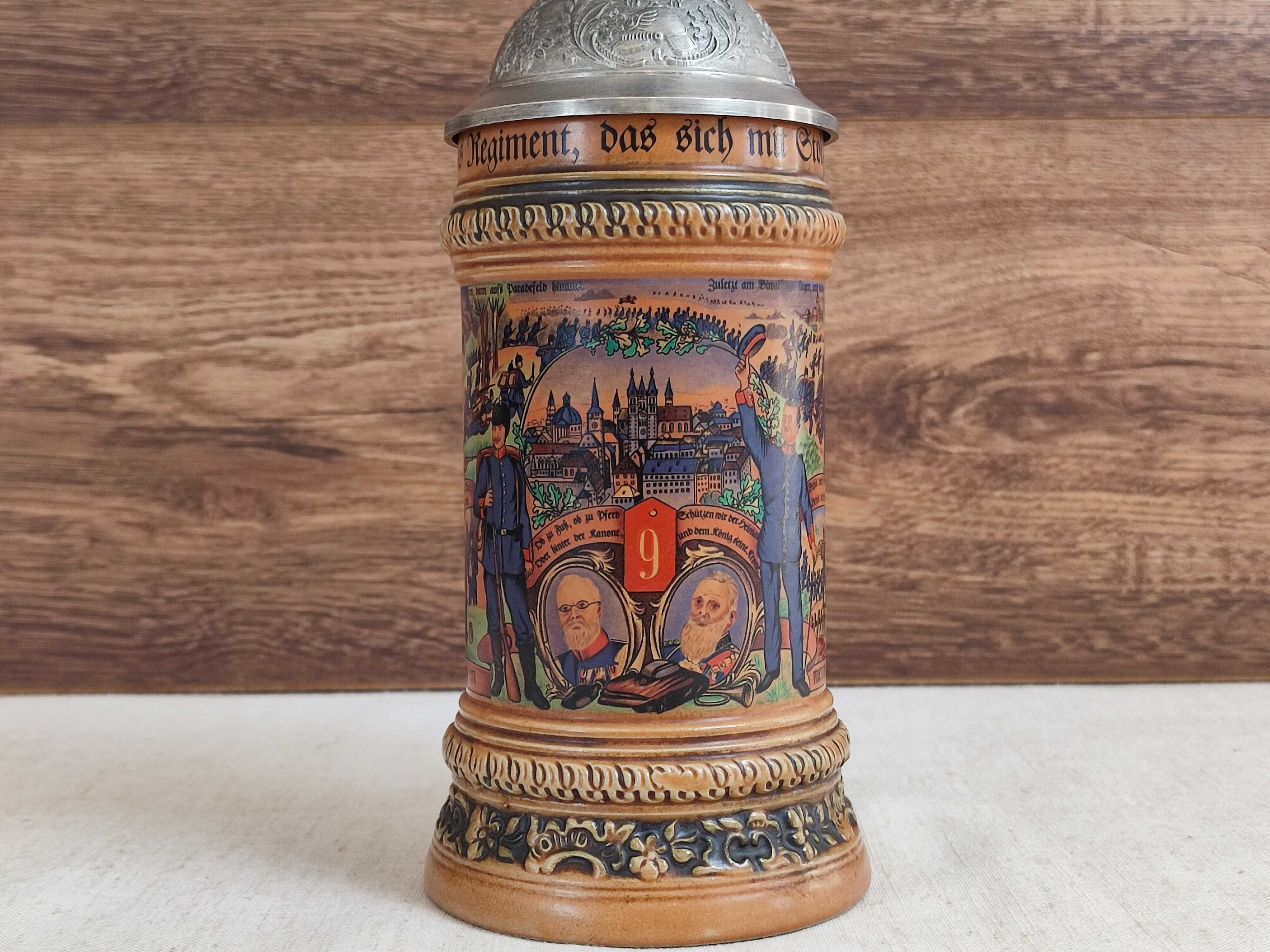 Kufel rezerwisty  - 9 -Regiment - ,, Gerz ''
