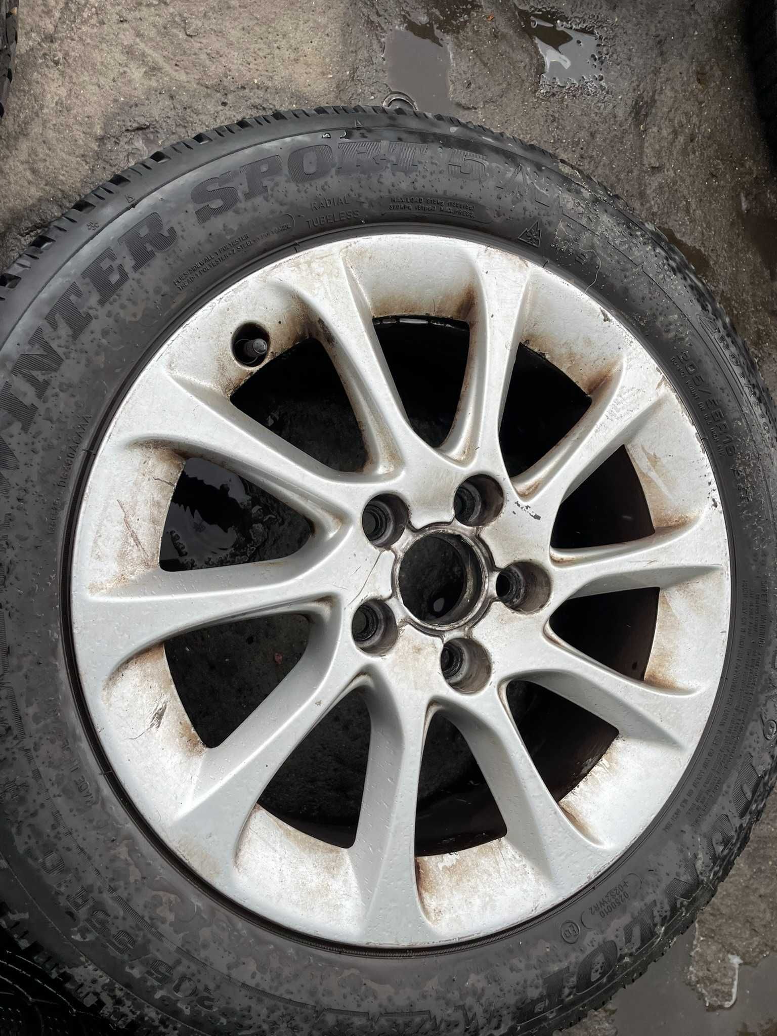 AUDI  A3 8V Komplet alufelgi alusy 5X112 205/55 R16 6,5JX16 ET46 18r