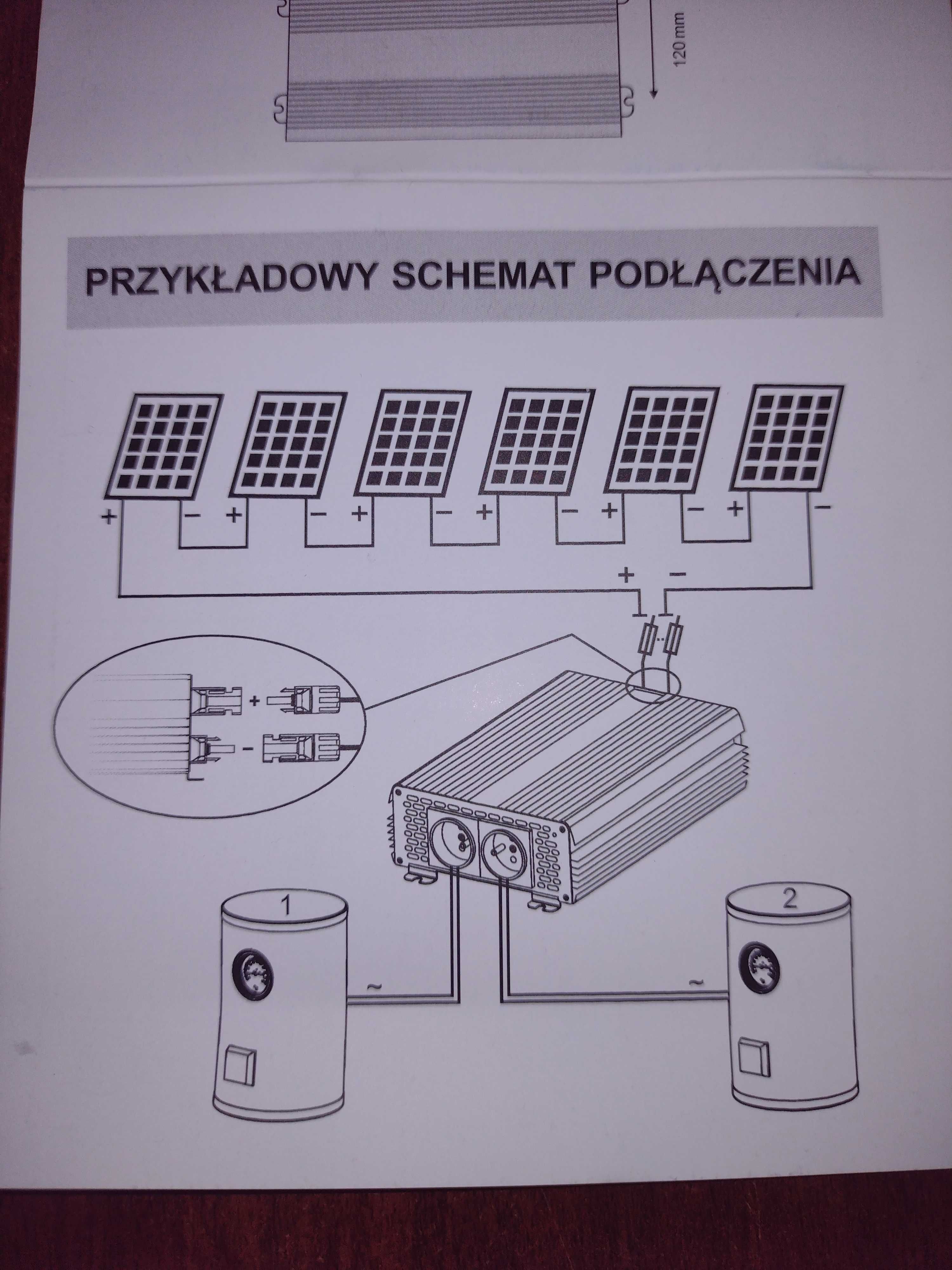 Fotowoltaika do grzania wody 3280Wp 3,28kW .