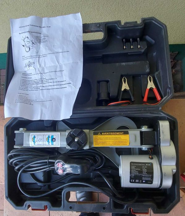 PODNOŚNIK elektryczny BITUXX MS- 15861- 12V 2000KG