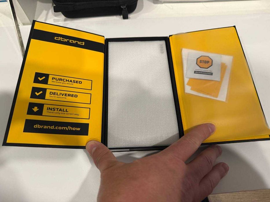 DBrand захисне скло до Nintendo Switch OLED (топове, нове)