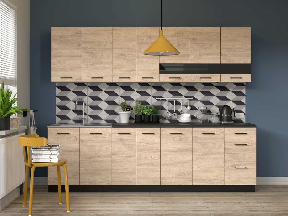 Meble kuchenne STANDARD złożone w całości szeroki wybór frontów i brył