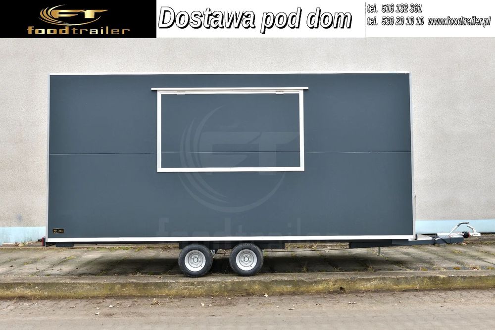 Przyczepa gastronomiczna kebb 5m food truck burgery lody gofry
