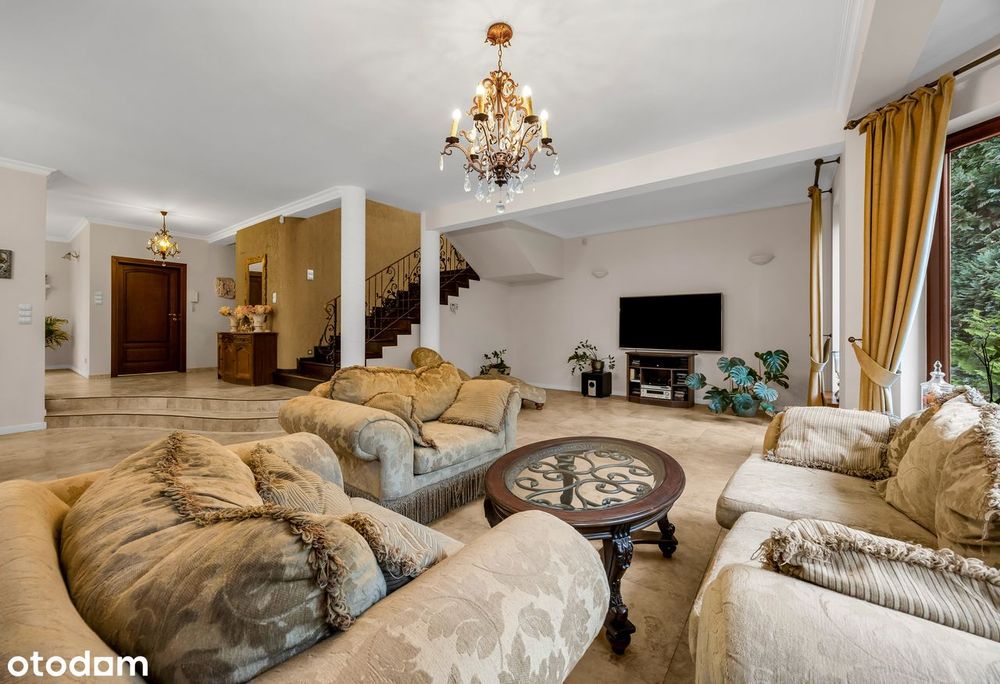 BEZPOŚREDNIO! Duży rodzinny dom z pięknym ogrodem Warszawa Wilanów