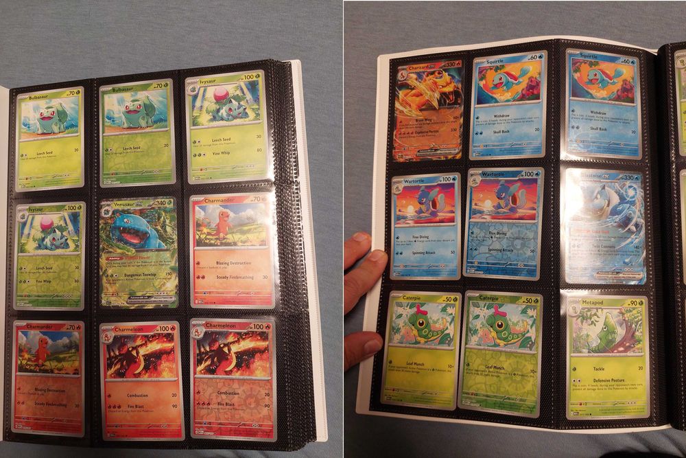 Pokemon tcg 151 set - niekompletny master set