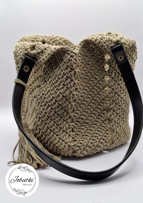 Torebka szydełkowa boho