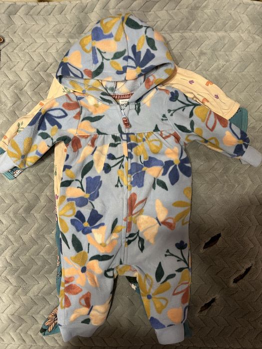 Чоловічки фліс бавовна картерс Carters 3 міс - ціна за все