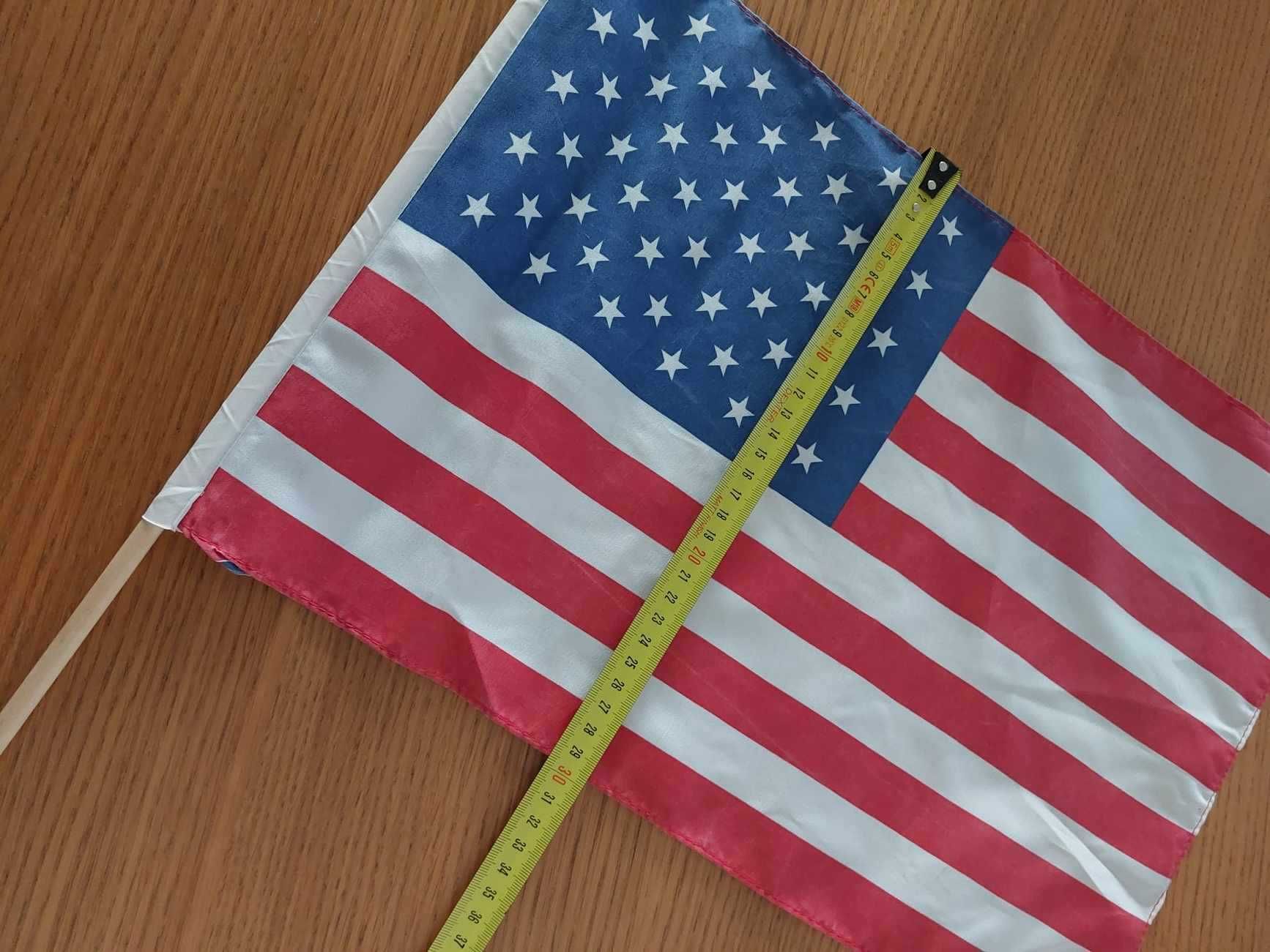 Flaga Stanów Zjednoczonych 44cm x30 cm