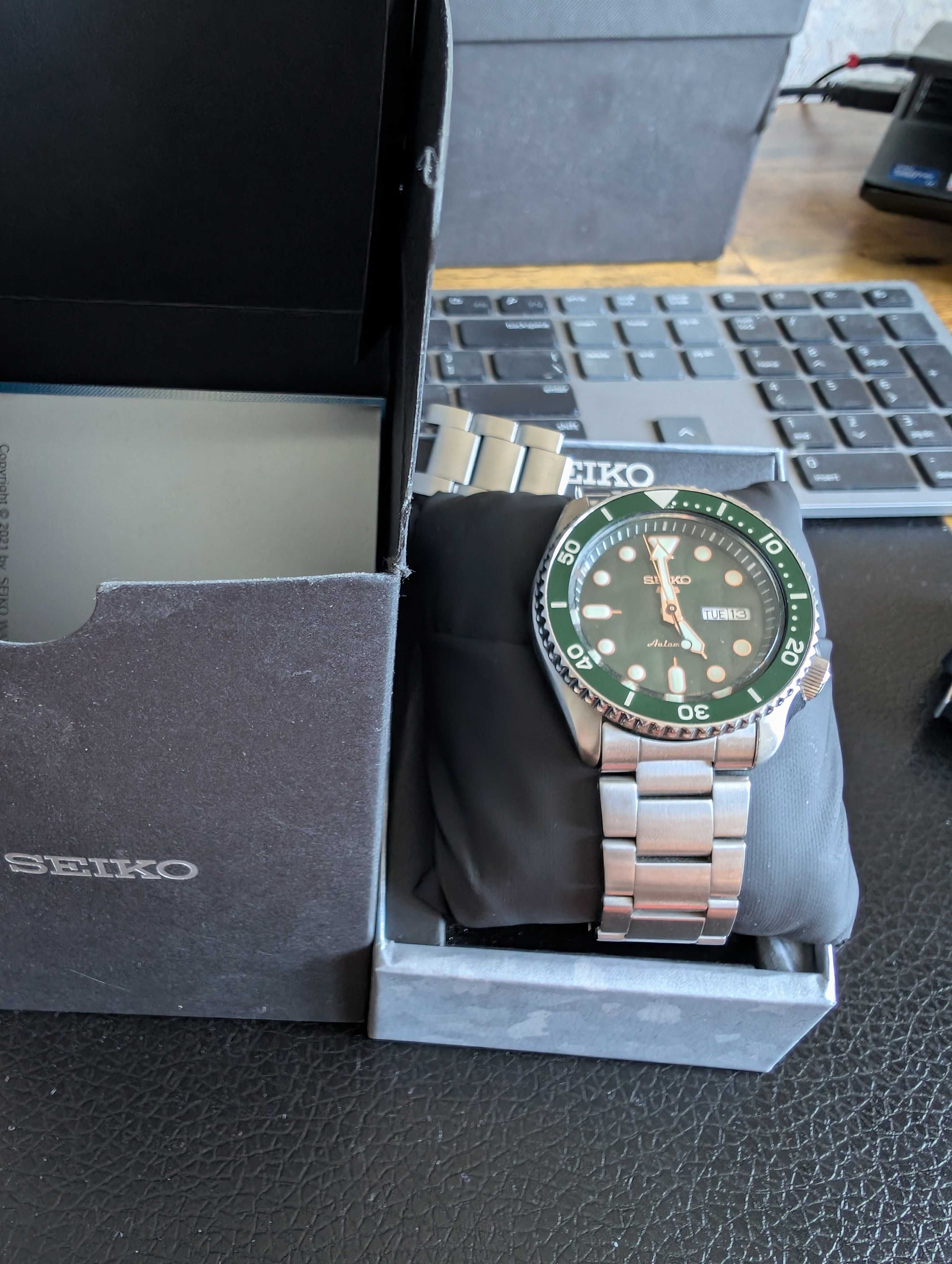 Seiko 5 Sports Automatic Green