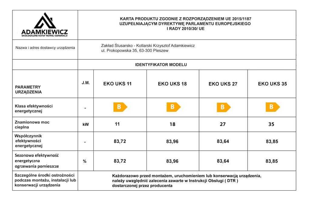 Kocioł co Eko Uks 27 kW piec dofinansowanie 5 klasa węgiel drewno eko