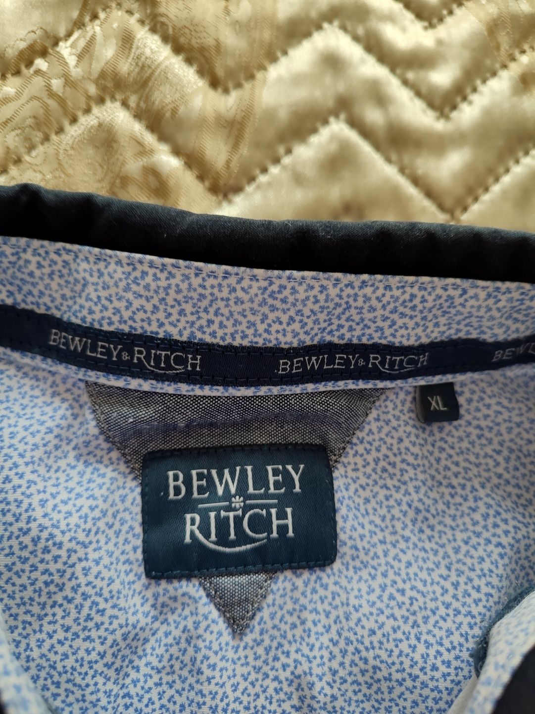 Футболка чоловіча поло Bewley Ritch біла
