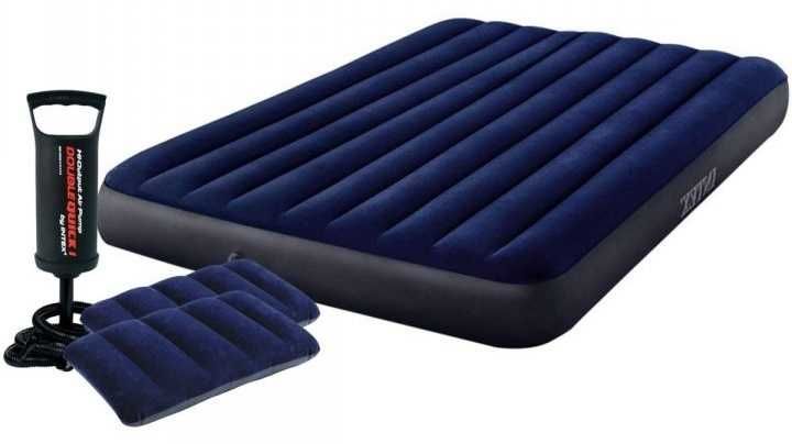 Надувной матрас Intex велюр