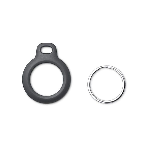 Etui Tech-Protect Rough na Apple AirTag z kółkiem - czarne