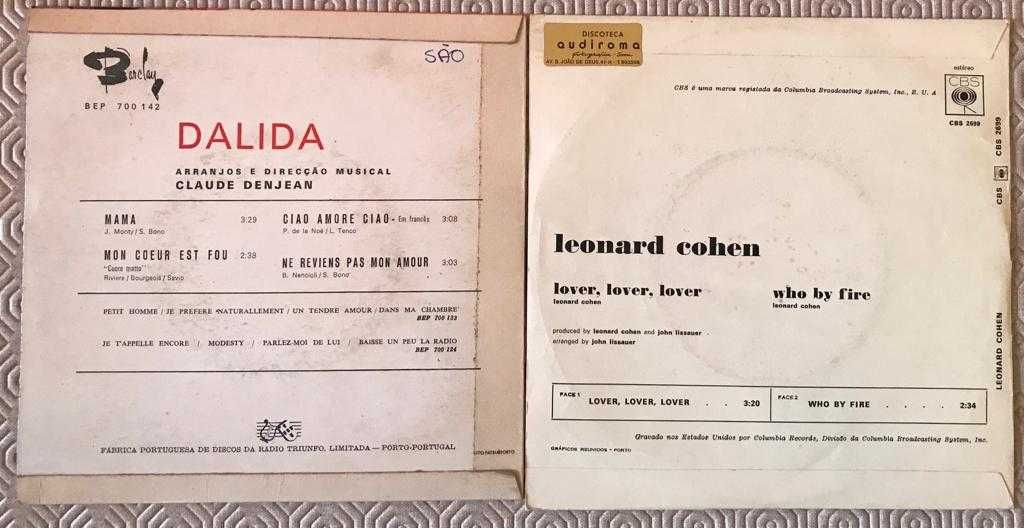 Disco Vinil Single raros, CADA