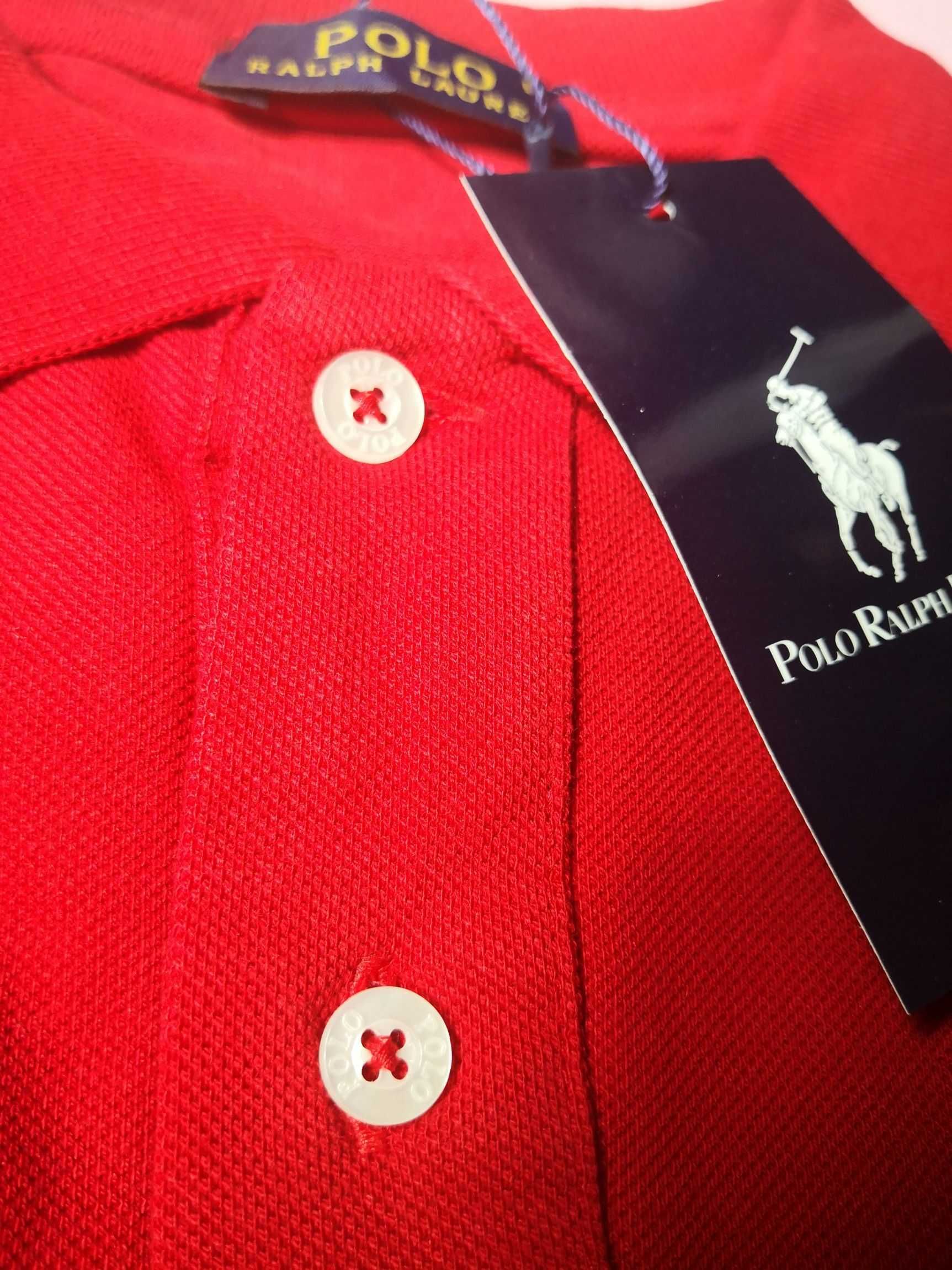 Polowki męskie polo Ralph Lauren nowe logowane premium