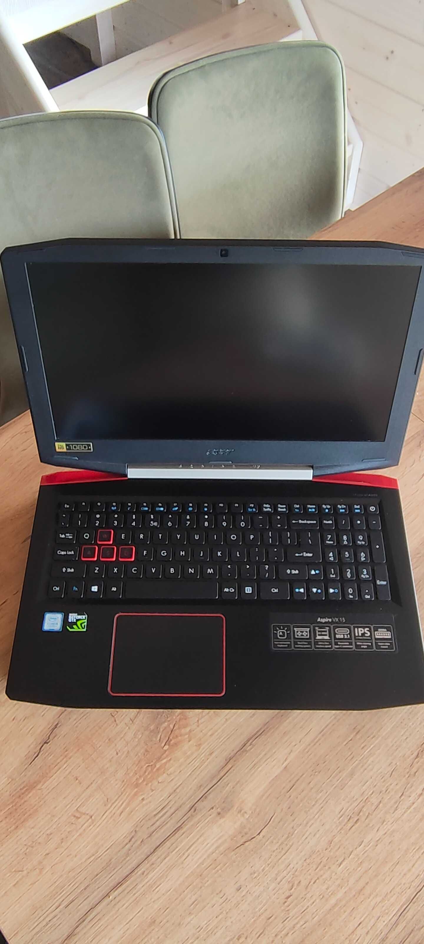 ACER Aspire VX15, 1TB+256SSD