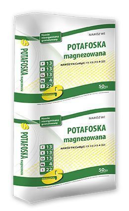 Potafoska magnezowana PK 13-13 Worki 50 kg - dowozimy lub wysyłamy 24H