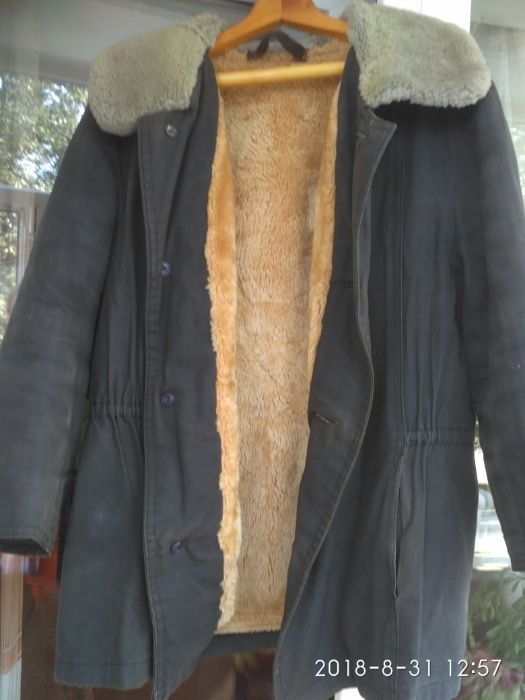 Куртка на натуральной цигейке