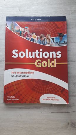 Solutions gold podręcznik do angielskiego