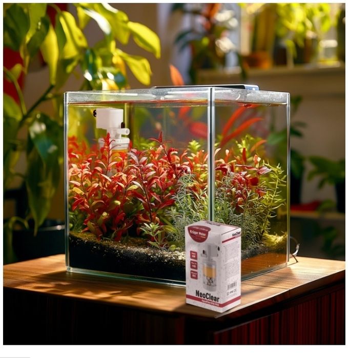 Nowy filtr wewnętrzny do akwarium NEOCLEAR  400l/h 20-40l