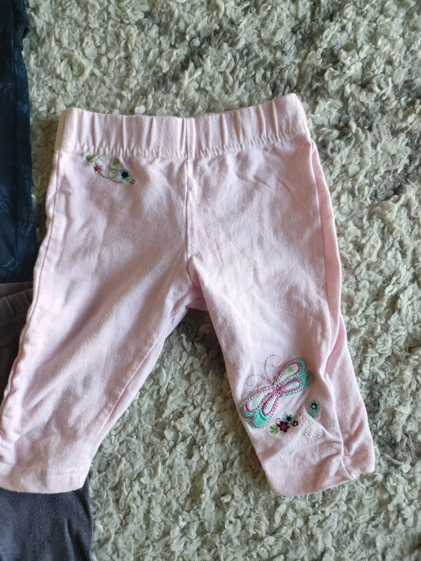 Spodnie legginsy dresy 3 msc