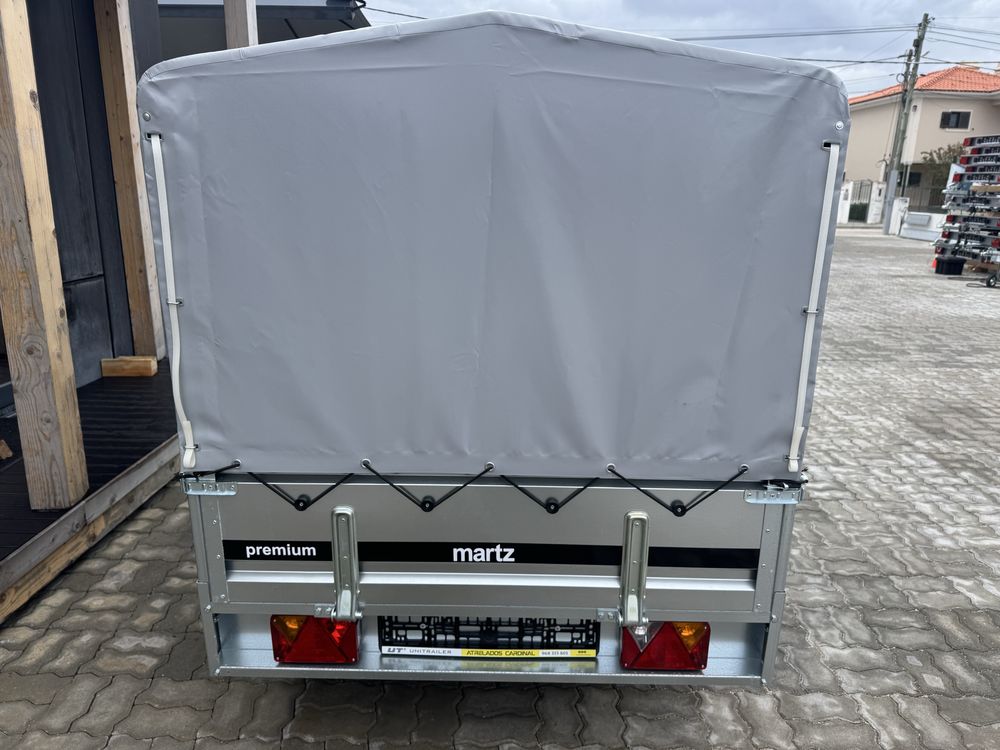 ATRELADO /REBOQUE MARTZ Premium 201 + lona de cobertura NOVO