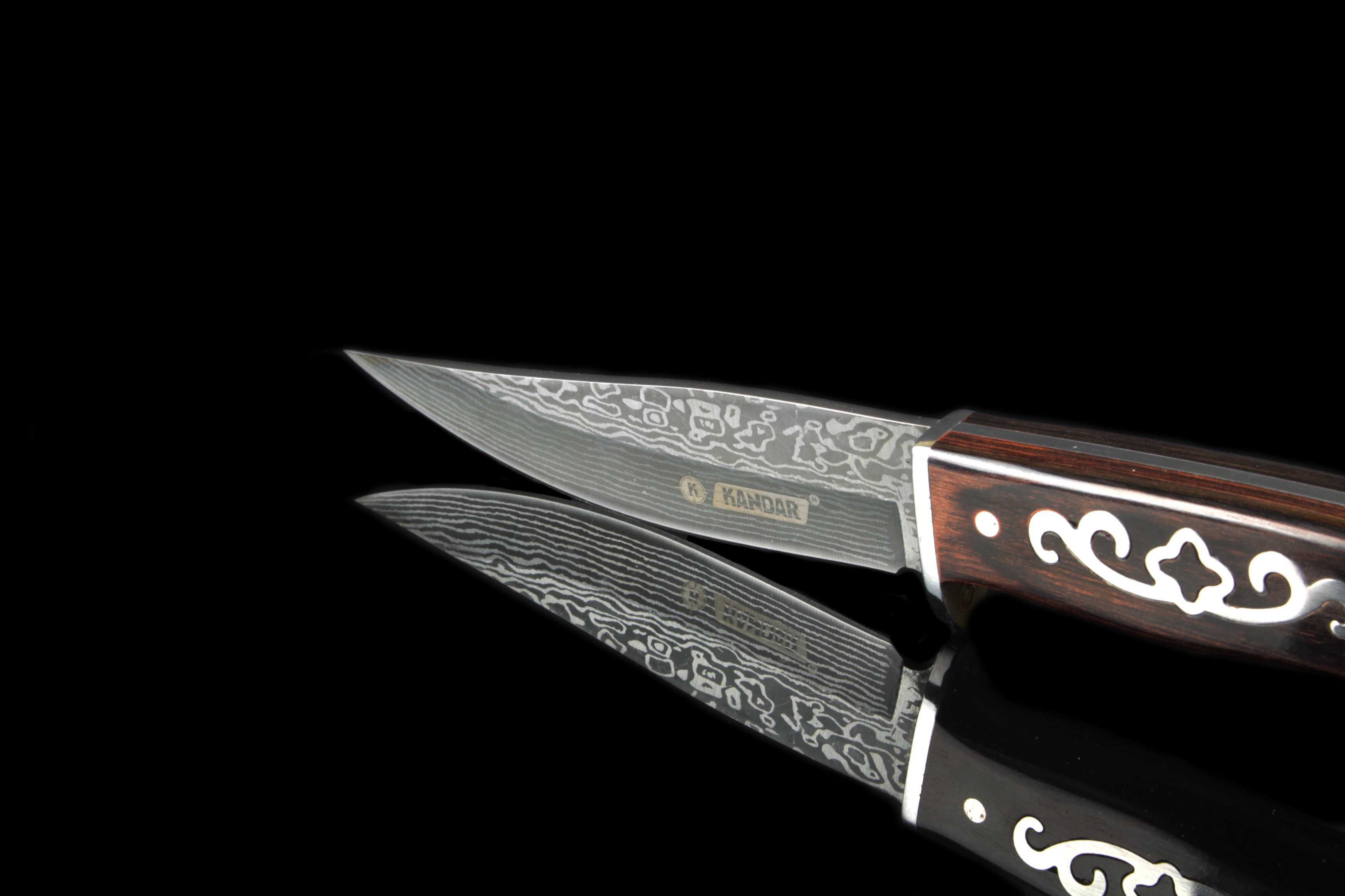 Nóż myśliwski finka KANDAR mod. DAMAST Hunter ND48