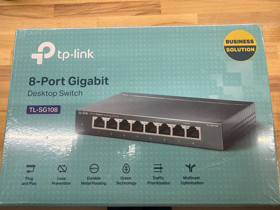 Switch tp link 8p 8 portów gigabit