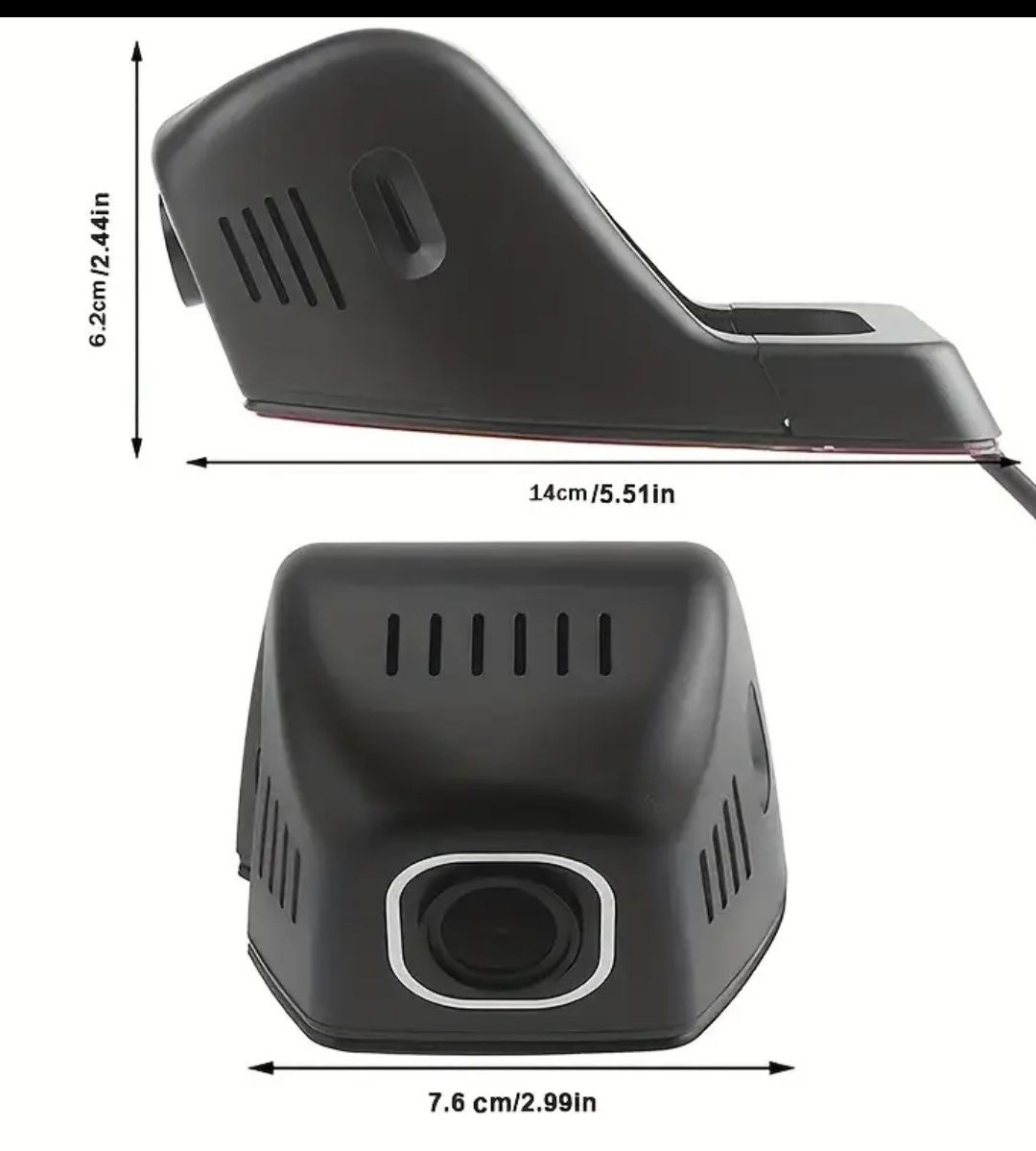 Відеореєстратор DVR D9 WiFi HD 1080p Скрита камера на скло