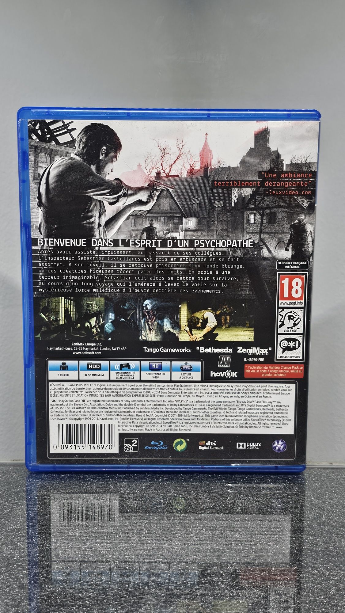 The Evil Within 1 I PS4 PlayStation 4